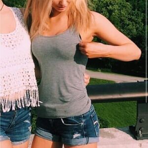 Aerie Gray Women's Tank Top